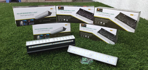 45W Solar motion wall pack